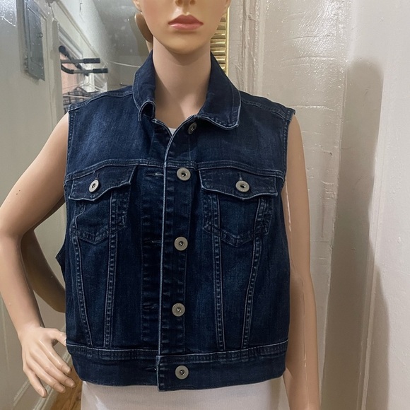 Torrid Blue Denim Vest - Picture 9 of 11